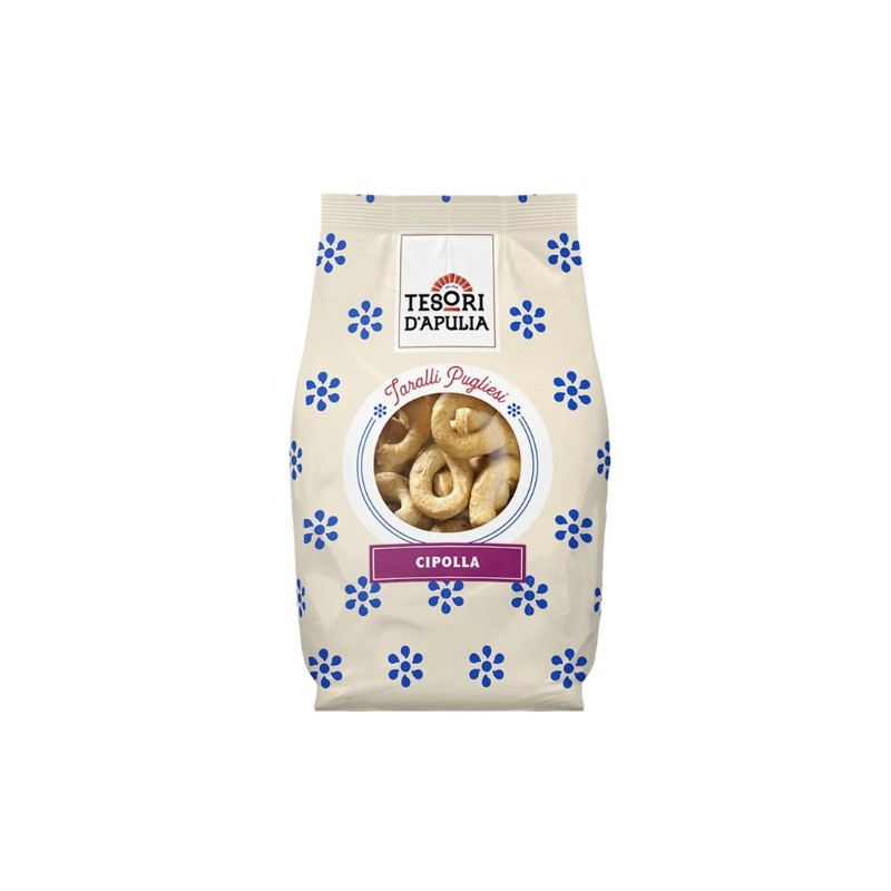 TARALLI GUSTO CIPOLLA 400 GR - ONION